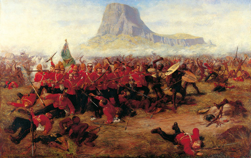 Battle of Islanhlwan by Charles Edwin Fripp