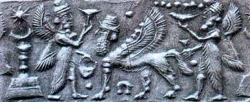 Winged gods - Sumer